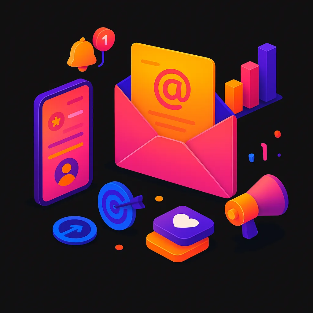 Email marketing automation dashboard