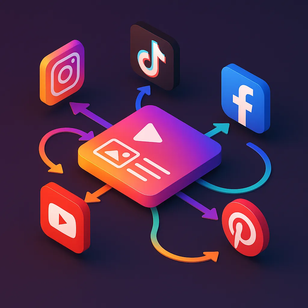 AI‑automated content calendar and posting workflow for conversions