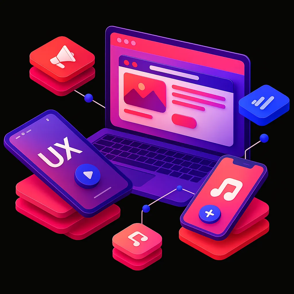 UX/UI Design Center - Corporate Image Optimization